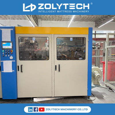 خط تولید فنر جیبی 380V/220V دستگاه سیم پیچ فنری جیبی ارتفاع فنر جیبی 100-250 میلی متر