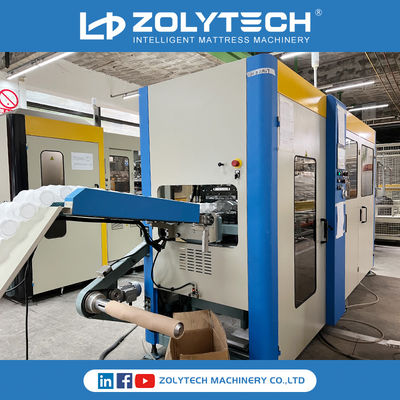 دستگاه سیم پیچ فنری جیبی ZLT-PSD180 ارتفاع 100-250 میلی متری غیر شاتل ZOLYTECH OEM