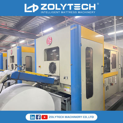 LIANROU - دستگاه ساخت واحد فنر جیبی تشک تمام اتوماتیک ZOLYTECH
