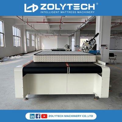 دستگاه لبه نوار تشک اتوماتیک ZOLYTECH برای تولید تشک