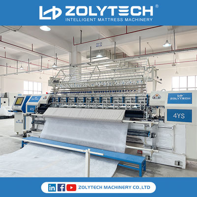 دستگاه لحاف کاری سری ZOLYTECH دستگاه لحاف چند سوزنی قفل رایانه ای استیچ