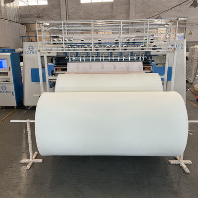 ZOLYTECH ماشین آلات تشک چند سوزن ماشین Quilting زنجیر بخیه برای Quilts WV12 1200rpm
