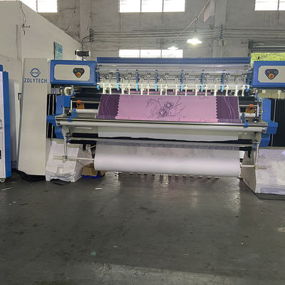 دوخت زنجیری ماشین لحاف کامپیوتری WV15 1500rpm برای لحاف ماشین آلات تشک ZOLYTECH