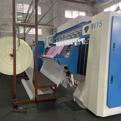 WV15 1500rpm ماشین لحاف صنعتی دوخت زنجیره ای برای لحاف ماشین آلات تشک ZOLYTECH