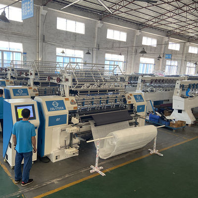 سیستم لحاف کامپیوتری دستگاه لحاف تشک اتوماتیک 60-130m/H 4.5KW X-Axis Movement 304.8mm