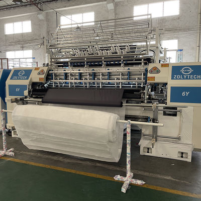 دستگاه لحاف تشک اتوماتیک سیستم کامپیوتری 60-130m/H 4.5KW X - Axis Movement 304.8mm