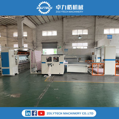 چکش تشک ZOLYTECH ZLT-HM Auto Hemming Station برای تولید تشک