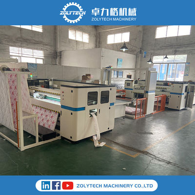 سیستم فلنجینگ تشک دستگاه همینگ پانل اتوماتیک ZOLYTECH ZLT-HM Hemming System