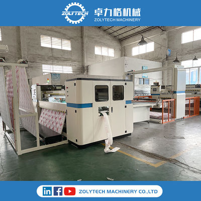 دستگاه سجاف کن پانل اتوماتیک ZOLYTECH ZLT-HM ایستگاه سجاف خودکار چکشی برای تولید تشک