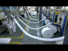 خط تولید فنر جیبی OEM 380V/220V دستگاه سیم پیچ فنری جیبی سیستم کار غیر شاتل